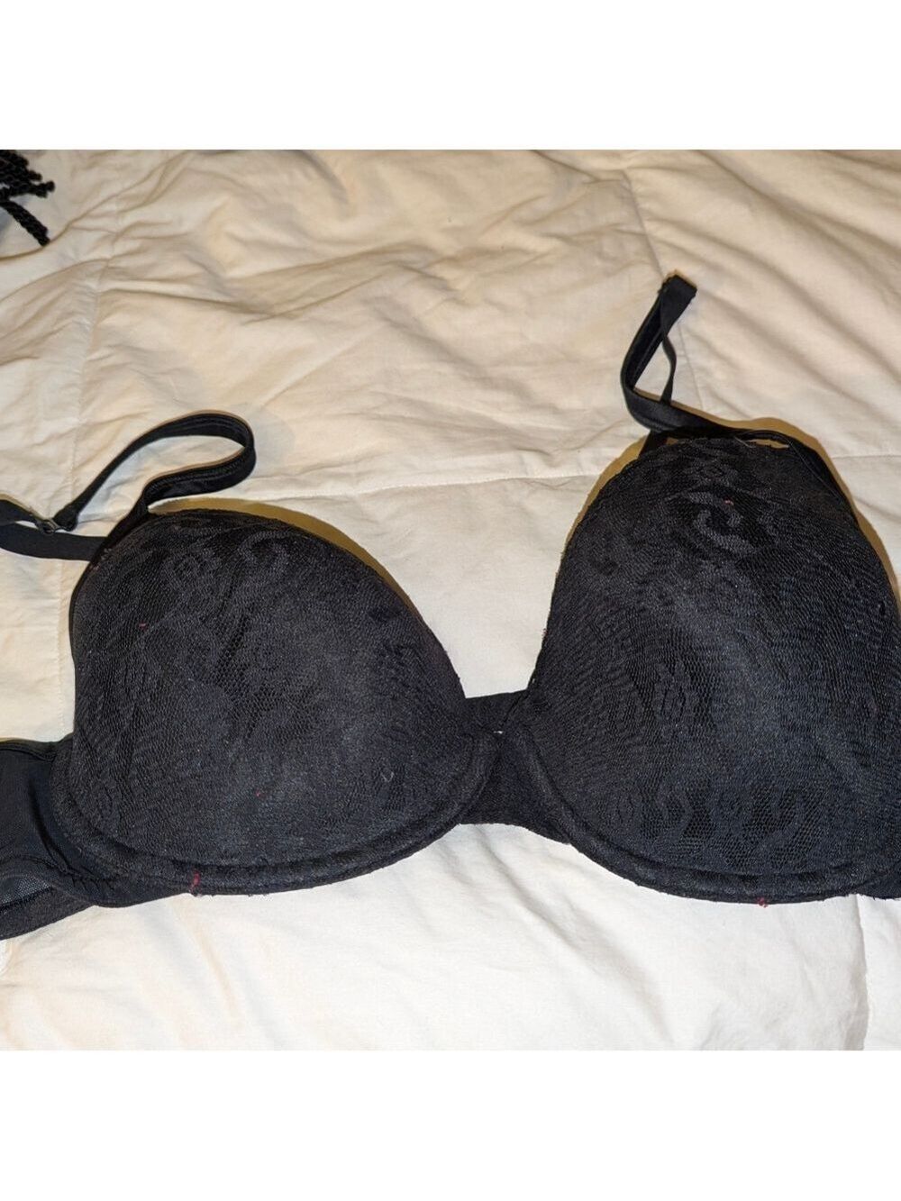 Lane Bryant - Cacique Black Lace Bra Size 42DD - Picture 2 of 5